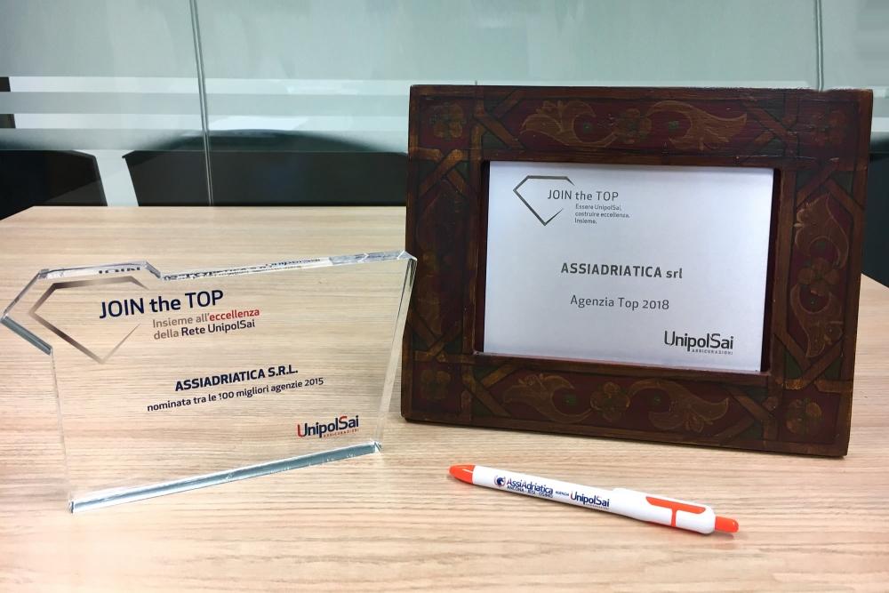 AssiAdriatica fra le 100 agenzie vincitrici del premio JOIN THE TOP